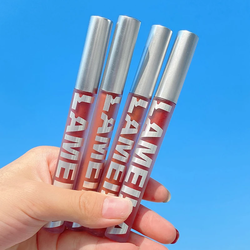 Матовые Жидкие помады 6 цветов стойкий водостойкий макияж красный бархатный