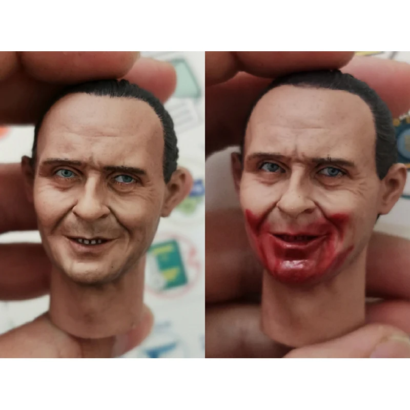 1/6 Ганнибал Энтони Хопкинс кровная голова лепка для 12 дюймов фигурок игрушки