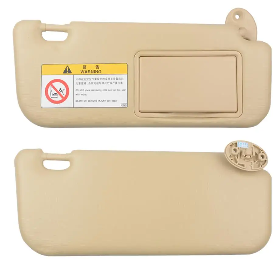 Автомобильная верхняя консоль интерьер солнцезащитный козырек с зеркалом