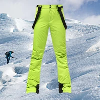 snow ski pants waterproof insulating protection smooth surface women windproof breathable snow ski pants for snowboarding