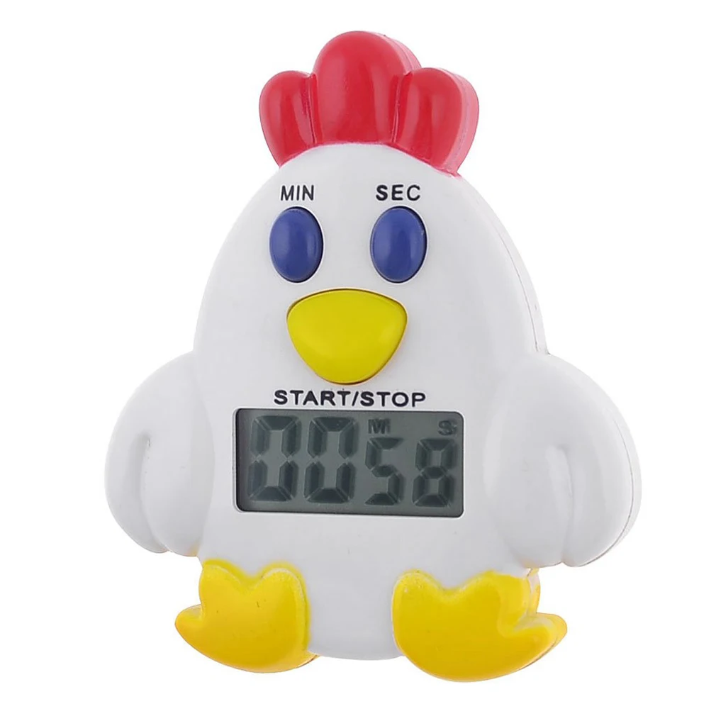 Кухня lcd цифровой 99 минут 59 сек обратный отсчет клип куриный будильник