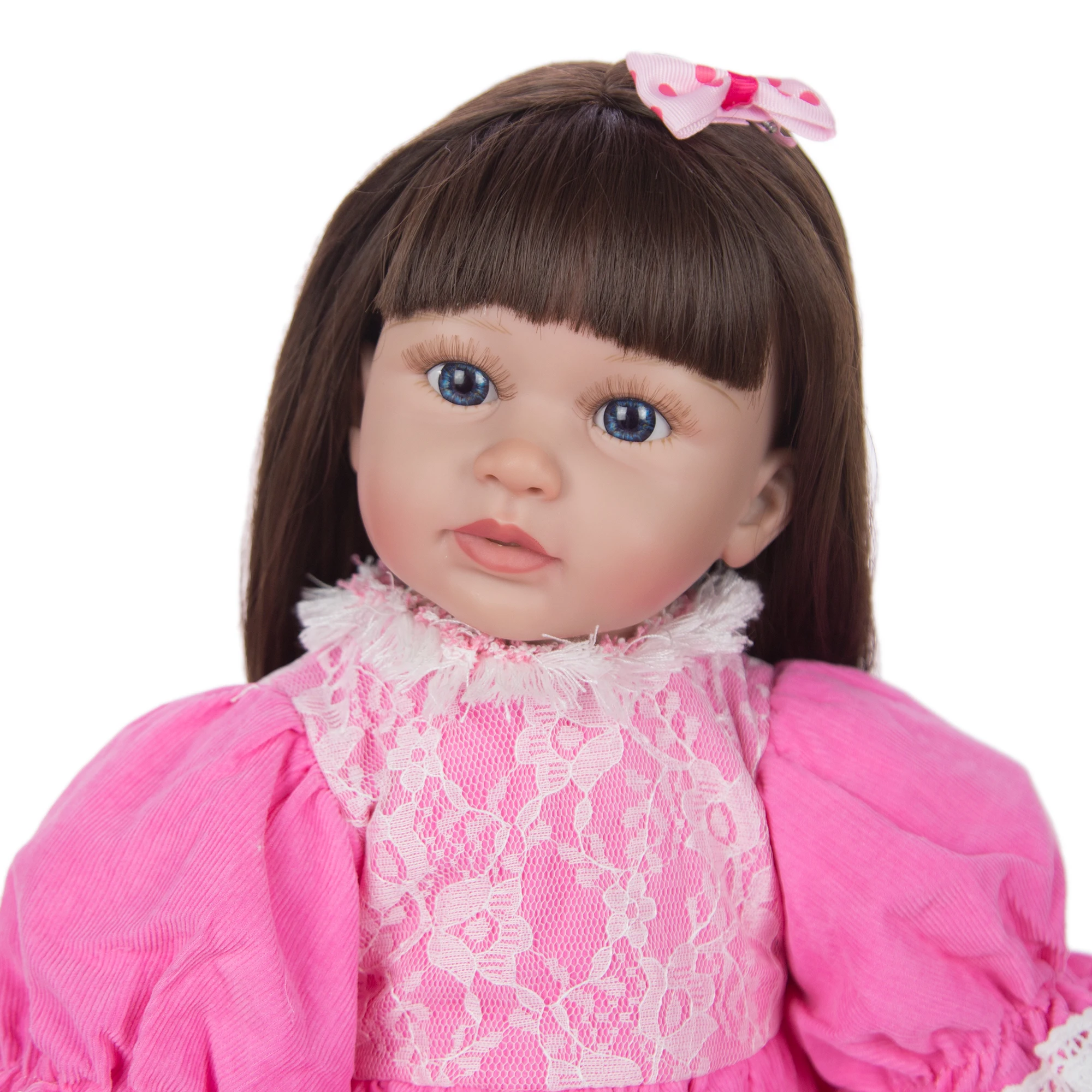 KEIUMI 24 Inch Princess Reborn Baby Silicone Dolls Soft Bebe Toys Girl Playmate Cosplay DIY Gift To Child Birthday | Игрушки и хобби