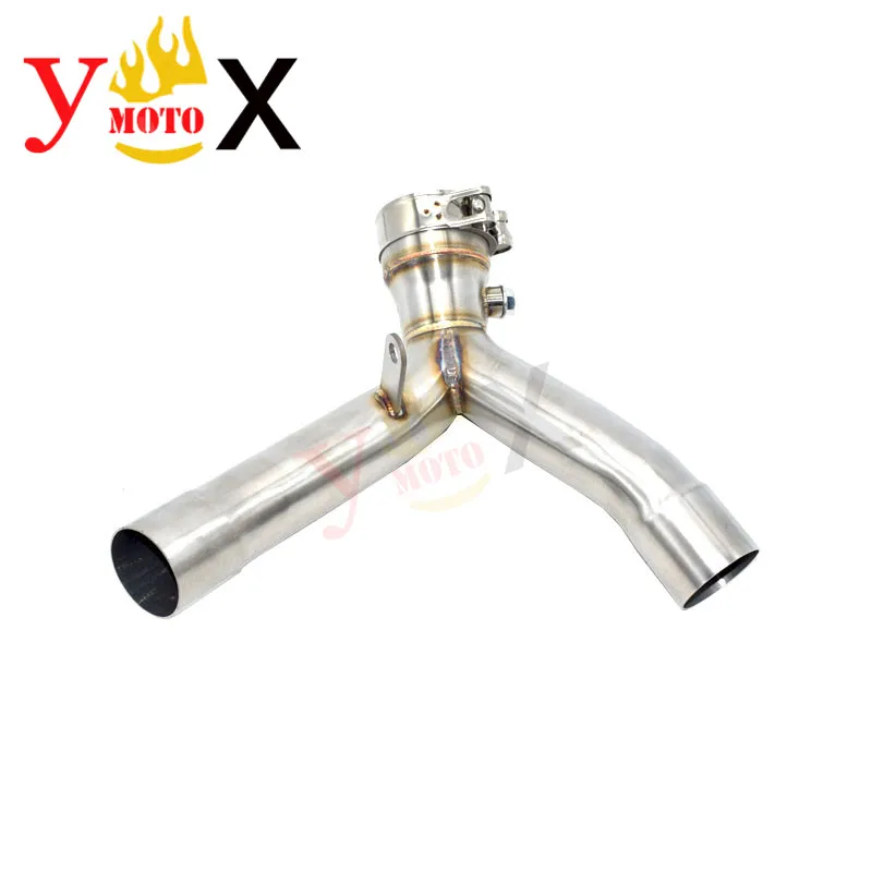 GSX-R1000 07-08 мотоциклетные надеваемые трубы среднего звена выхлопные глушитель