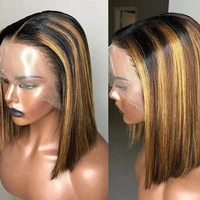 straight lace front wig bob wig lace front human hair wigs for black women brazilian hair full lace human hair wigs short wig