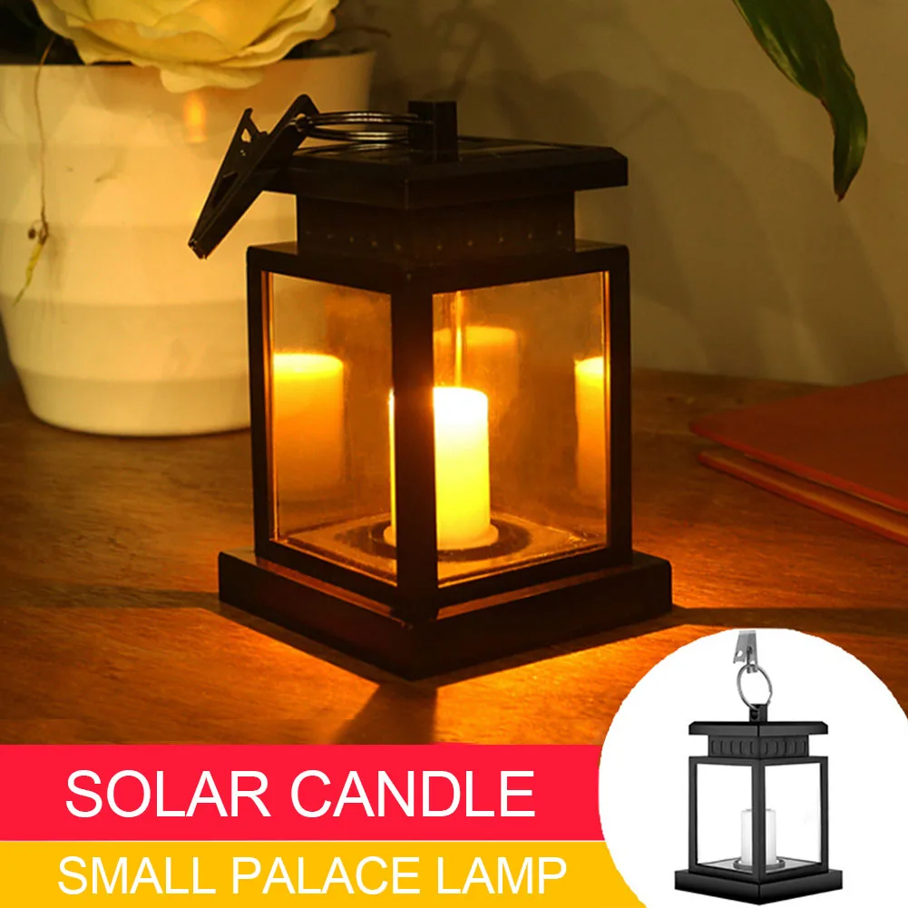 

2pcs/pack Pathway Landscape Outdoor Garden Solar Lantern Home Decor Porch Lawn Portable Backyard Hanging IP65 Waterproof Gift