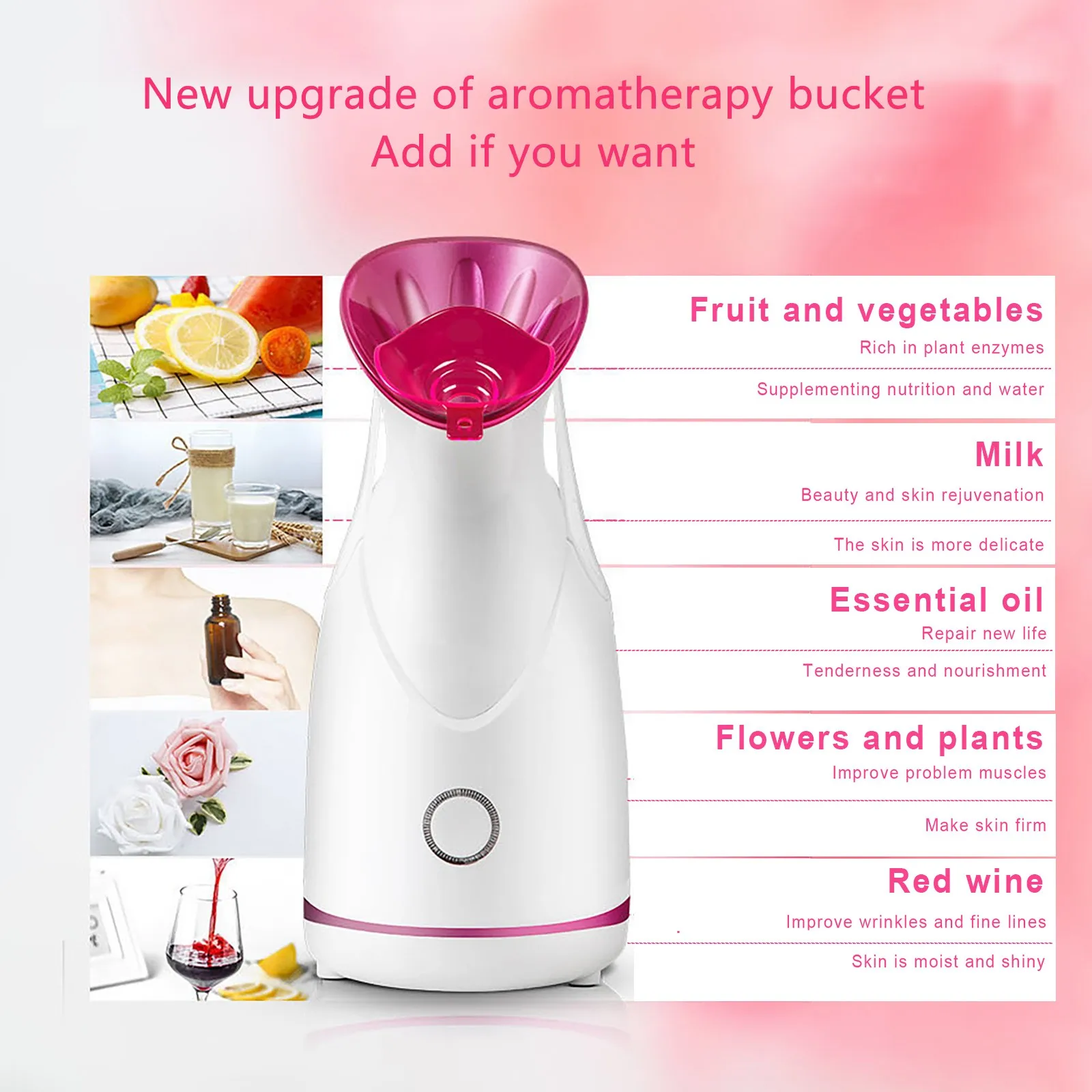 Facial Humidifier Nano Ion Steam Cleaner Saunas Warm Face Spray Steamer Machine Spa Skin Beauty Drop Shipping #40 |