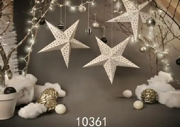 

SHENGYONGBAO Art Fabric Custom Photography Backdrops Prop Christmas day Photo Studio Background YS-55