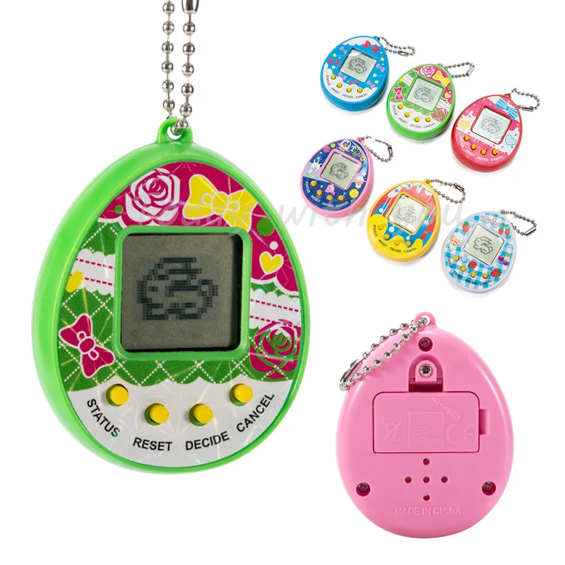 

Электронные Домашние животные Tamagotchi, игрушка для детей, портативная игровая консоль 168, милые Классические мини виртуальные Домашние живот...