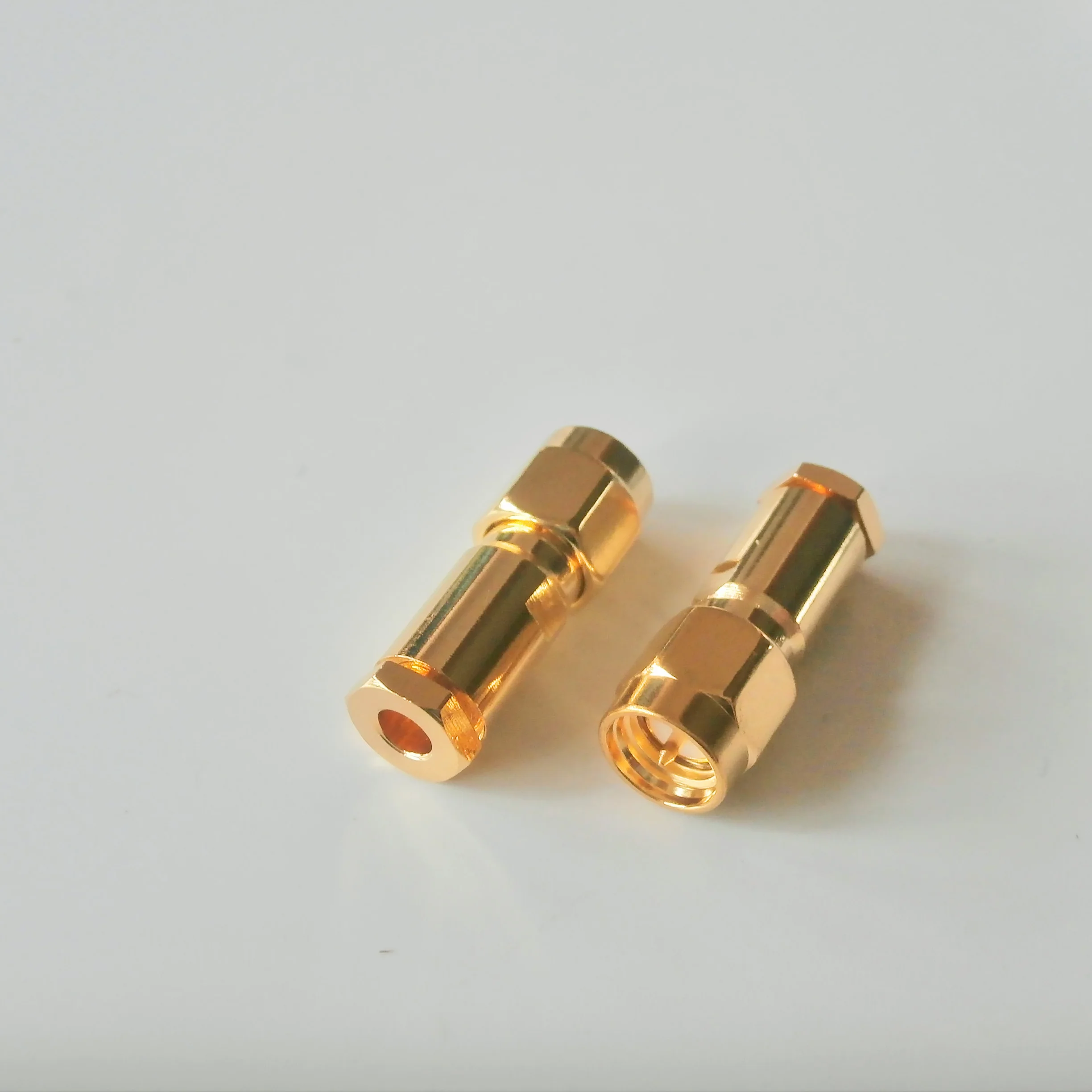 

1Pcs Connector SMA Male Plug Clamp RG174 RG316 LMR100 Cable Straight RF Coaxial