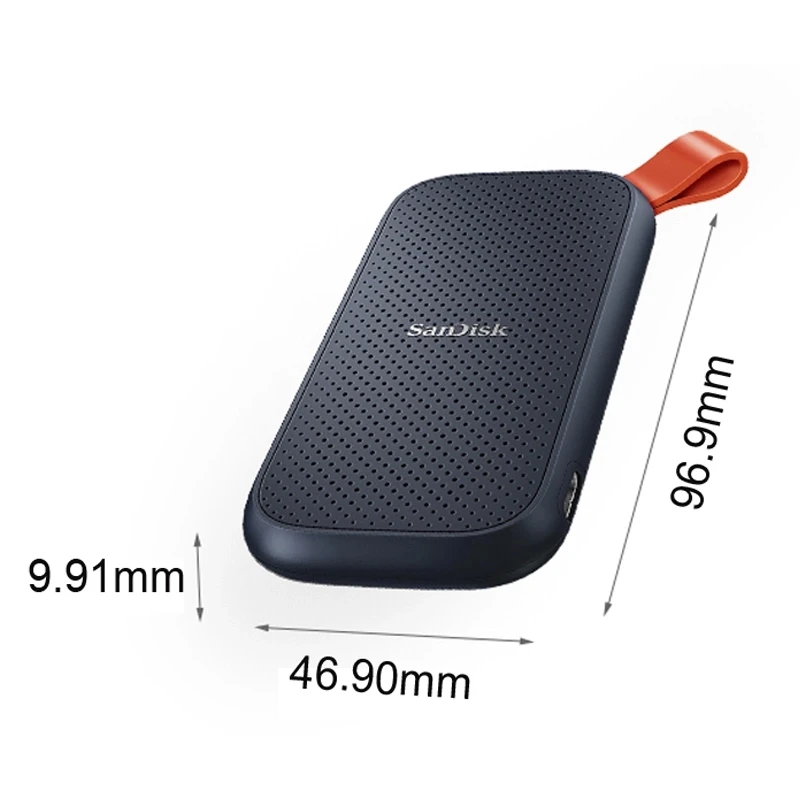 Sandisk 100% Portable External PSSD 480GB 520MB/s original Hard Drive USB 3.1 Type-C 1tb 2TB Solid State Disk For Laptop Desktop