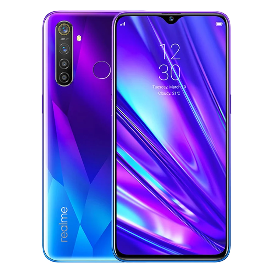 Оригинальный Новый Realme Q мобильный телефон 6 3 дюйма 6/8 ГБ ОЗУ 64/128 Гб ПЗУ
