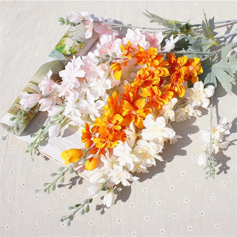 1 шт. букет цветов для украшения дома 19 цветов|Искусственные и сухие цветы| |