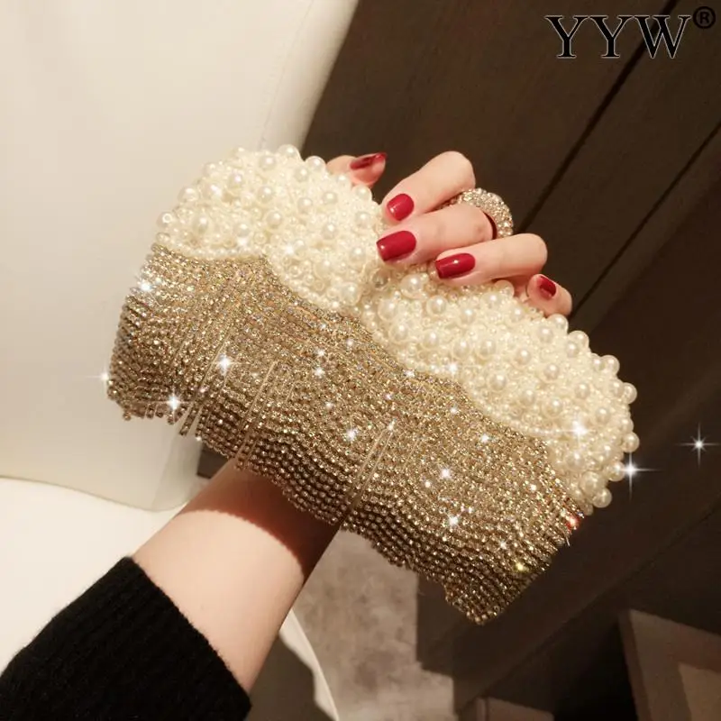 

Luxury Elegant Women Clutch Bag Evening Bag With Rhinestone Diamonds Exquisite For Ladies Wedding Party Box Bag Purse Clutches