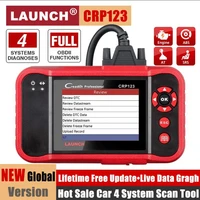 launch x431 crp123 obd2 diagnostic tools auto obdii code reader scanner engine abs srs transmission system scan tool for cars