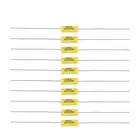 10 шт. осевой полиэфирный пленочный конденсатор, осевой полиэфирный пленочный конденсатор с длинным проводом 0,022 мкФ 630 в для радиоусилителя, аудиомодуля