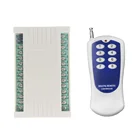 Многоканальный беспроводной пульт дистанционного управления, переключатель для освесветильник выставочного зала, приемный модуль, 12 В, 24 В постоянного тока