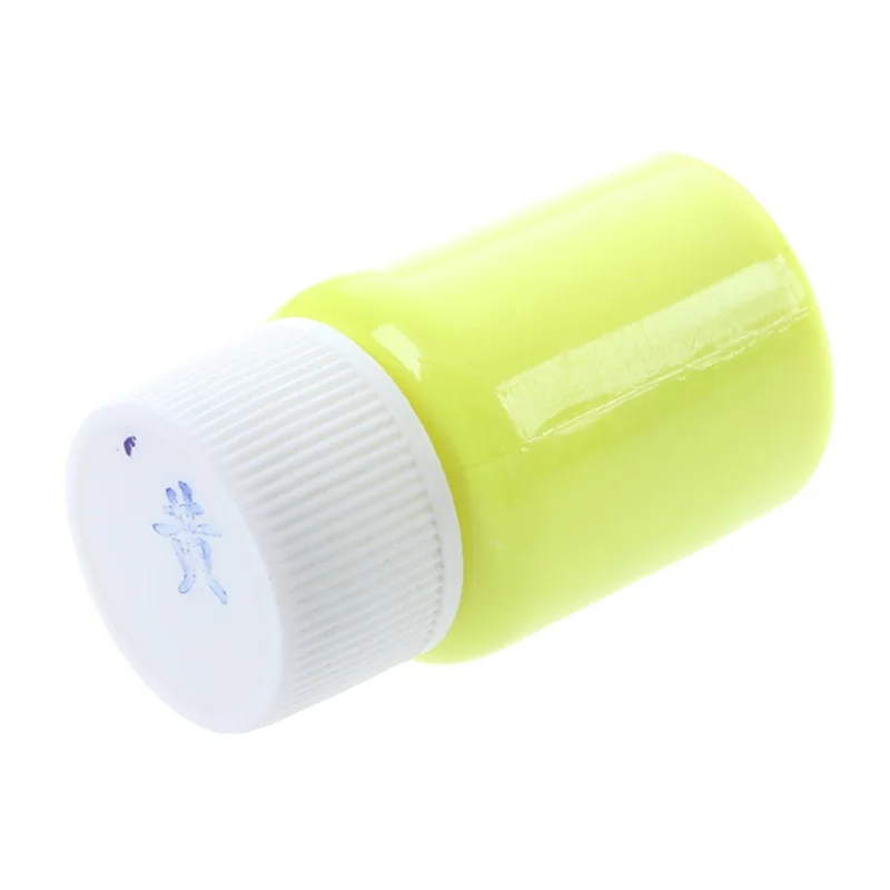 20 г светится в темноте акриловая светящаяся краска яркие пигментные вечерние