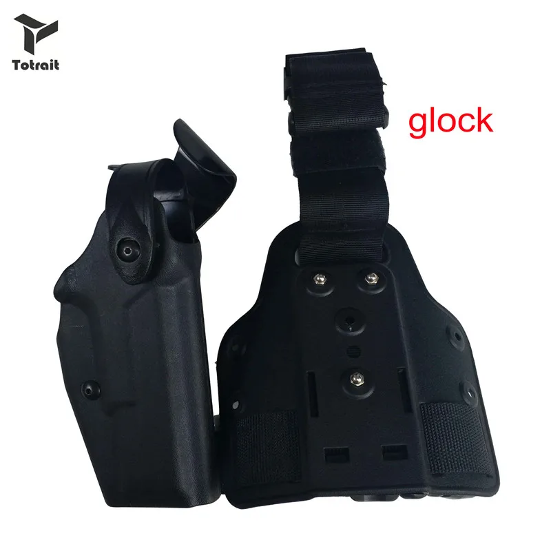 Тактическая Военная кобура для ног topiston Safa Paddle Gear glock 17 1911 Beretta M9 P226 USP