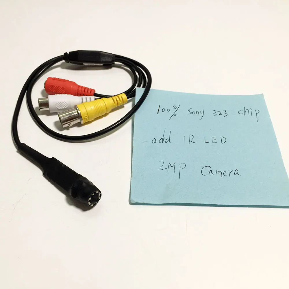 Скидка Мини 1080 МП AHD маленький конусный объектив с чипом Sony IMX323 HD 4 в 1 P камера AHD TVI/CVI ночное видение с микрофоном камера S