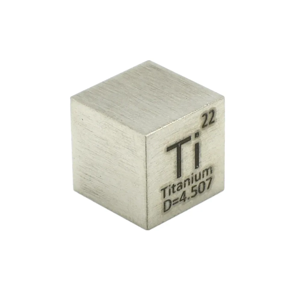 10MM CUBE TITANIUM Элемент куб 10 мм чистая плотность 99.95% металлические коллекции C Al Ni Ti Mo Cu Fe Sn Cr Bi Co Nb ручной работы DIY хобби ремесла дисплей - Цвет: 10MM CUBE TITANIUM