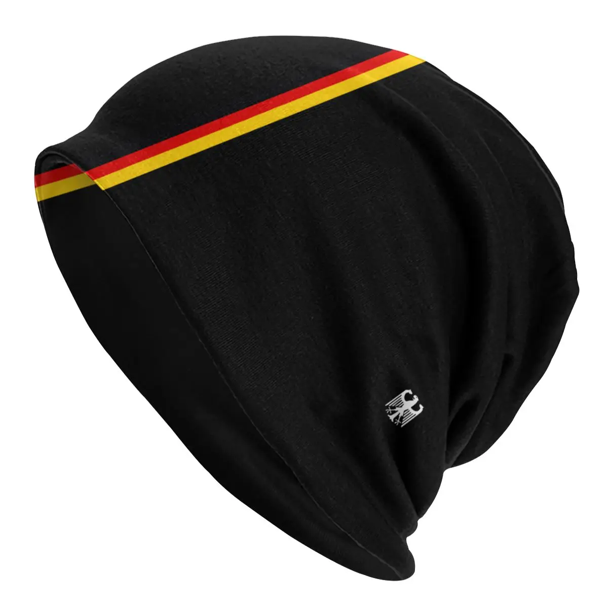 

German Flag And Eagle Bonnet Hat Knit Hat Hip Hop Autumn Winter Skullies Beanies Hat Germany Men's Adult Warm Head Wrap Cap