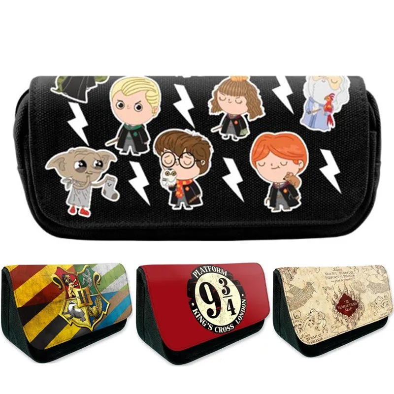 

Cute Magic platform 9 4/3 Pencil Case Wallet Purse School Pen Zipper Bag Anime Cartoon Kids Gift
