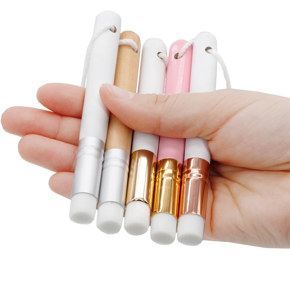 

Lash Shampoo Brushes Eyebrow Eyelash Deep Cleaning Nose Blackhead Brush Cleansing Eyelashes Extension Washing Facial Makeup Tool