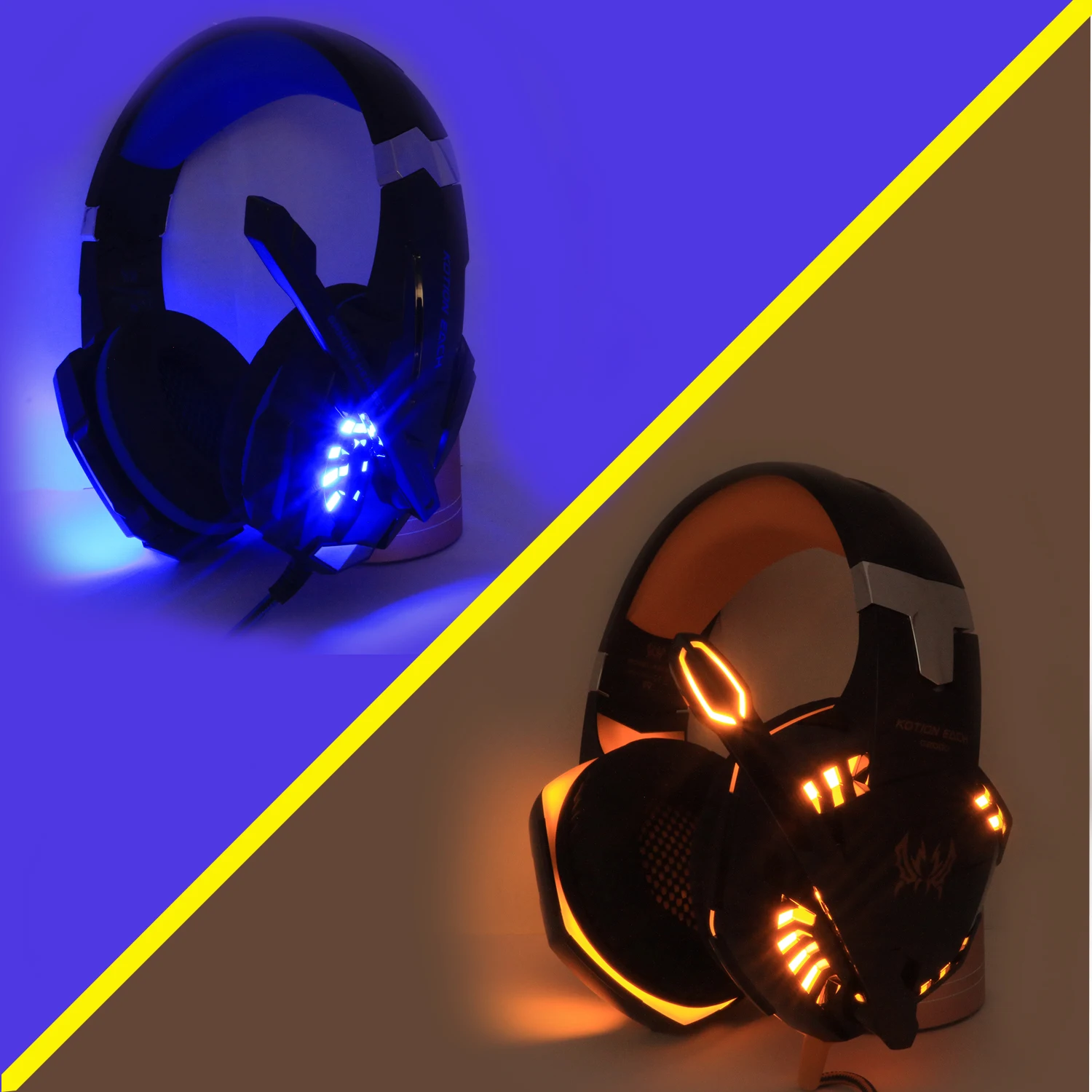 

G2000 Gaming Headset Set Deep Bass Stereo Casque Wired Headphone Gamer Earphone with Microphone for PS4 PS5 XBOX