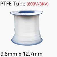 id 9 6mm x 12 7mm od ptfe tube t eflon insulated rigid capillary f4 pipe high low temperature resistant transmit hose 3kv clear