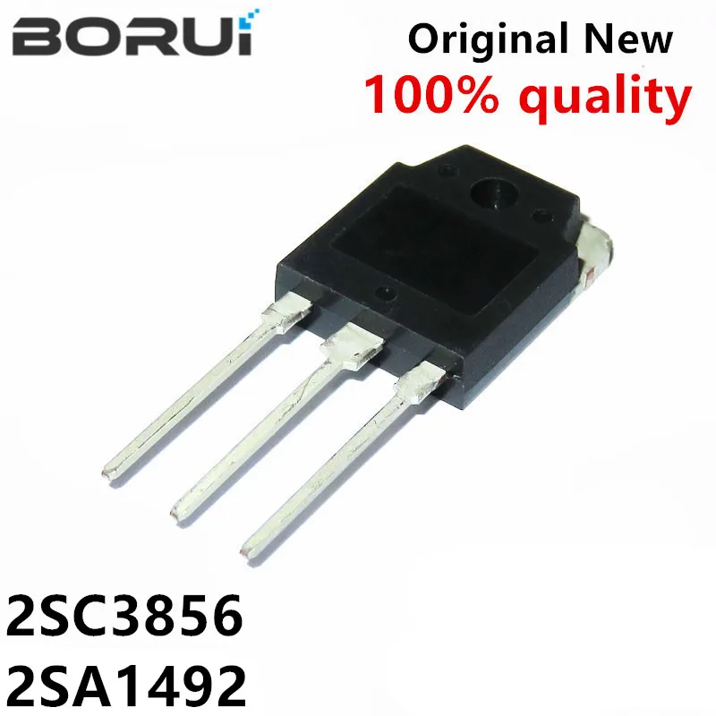 

4pcs (2pcs 2SC3856 + 2pcs 2SA1492 ) C3856 TO3P A1492 TO-3P Power Transistors