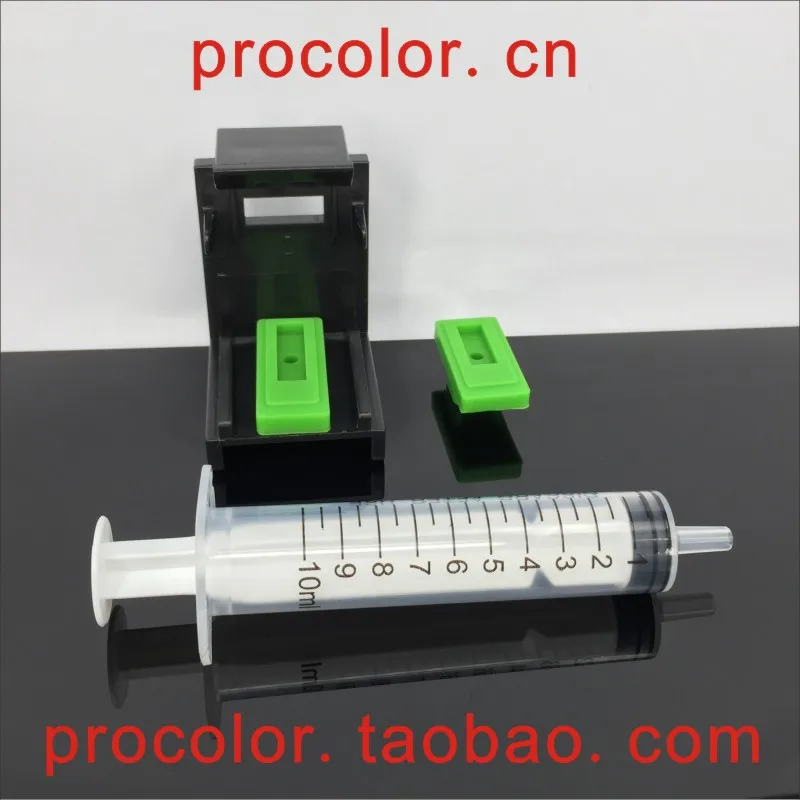 CISS ink cartridge refill kit Clamp Clip clean fluid tool for HP 901 Officejet 4500 J4500 J4540 J4550 J4580 J4640 J4680 printer |