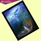 Алмазная 5D картина сделай сам из мультфильма Дисней, Микки Маус и Минни, мозаика с шипами для украшения стен гостиной, детский подарок