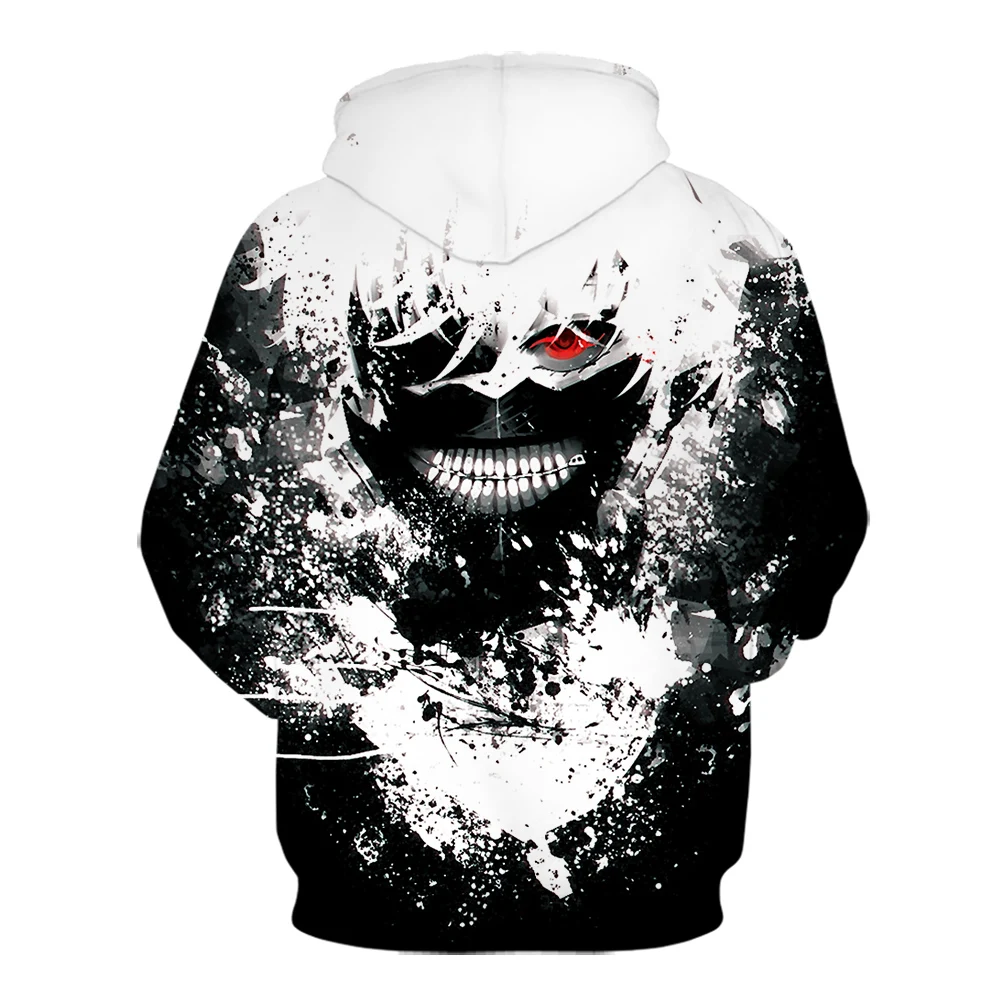 2020 Новая горячая Распродажа одежда с надписью Tokyo Ghoul 3D толстовки капюшонами