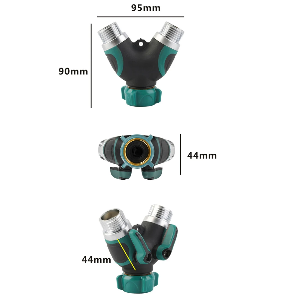 Y shape Plastic Hose Connector Pipe Tool Duty Garden Splitter Valve Water Adapter Quick Coupling | Дом и сад
