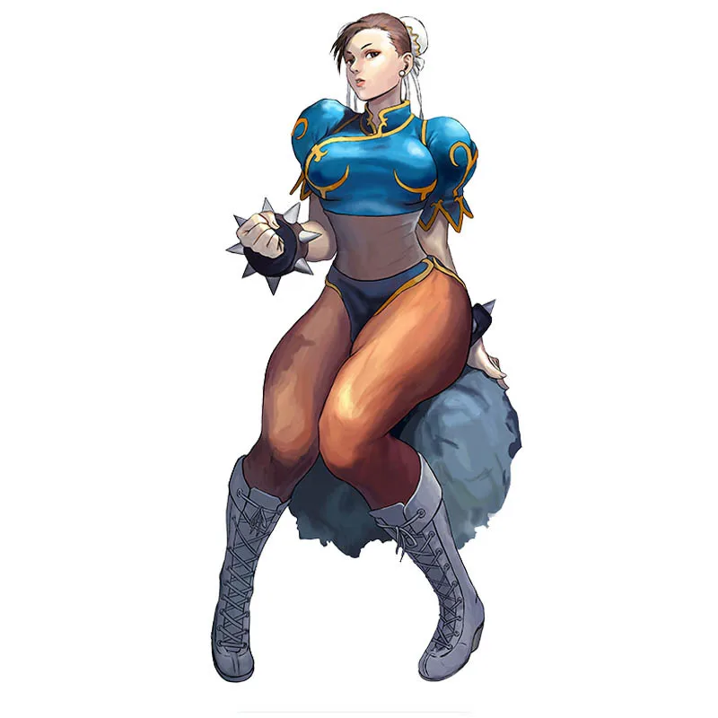 Dawasaru для Chun Li Fighter персонализированные креативные наклейки на царапины