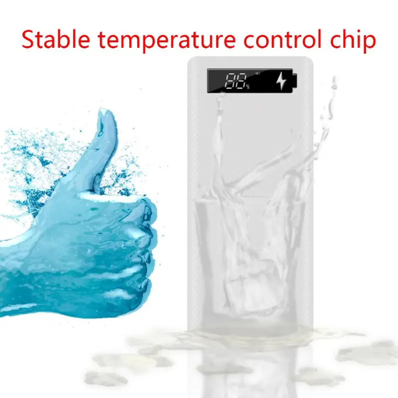 

QC3.0 PD Display DIY 8x18650 Battery Case Power Bank Shell Quick Charge Box