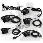 Военный адаптер для наушников Airsoft U94 PTT для Icom Kenwood Midland Motorola Talkabout мобильный телефон тактическая гарнитура PTT аксессуар