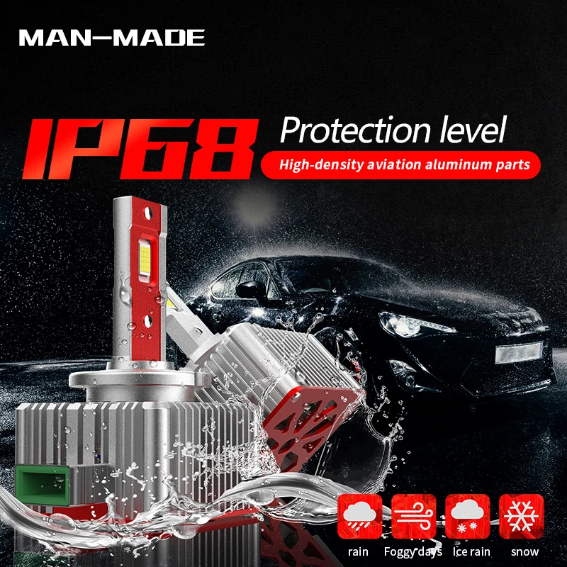 Автомобисветильник фары D1S D3S D4S D2S D5S D8S светодиодсветодиодный Canbus передние D2RD4R 70