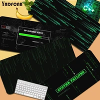 yndfcnb matrix binary code gamer speed mice retail small rubber mousepad size for mouse pad keyboard deak mat for cs go lol