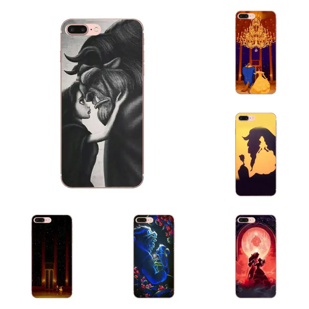 Парень Девушка Красавица и Чудовище Красота чехол из термопластичного