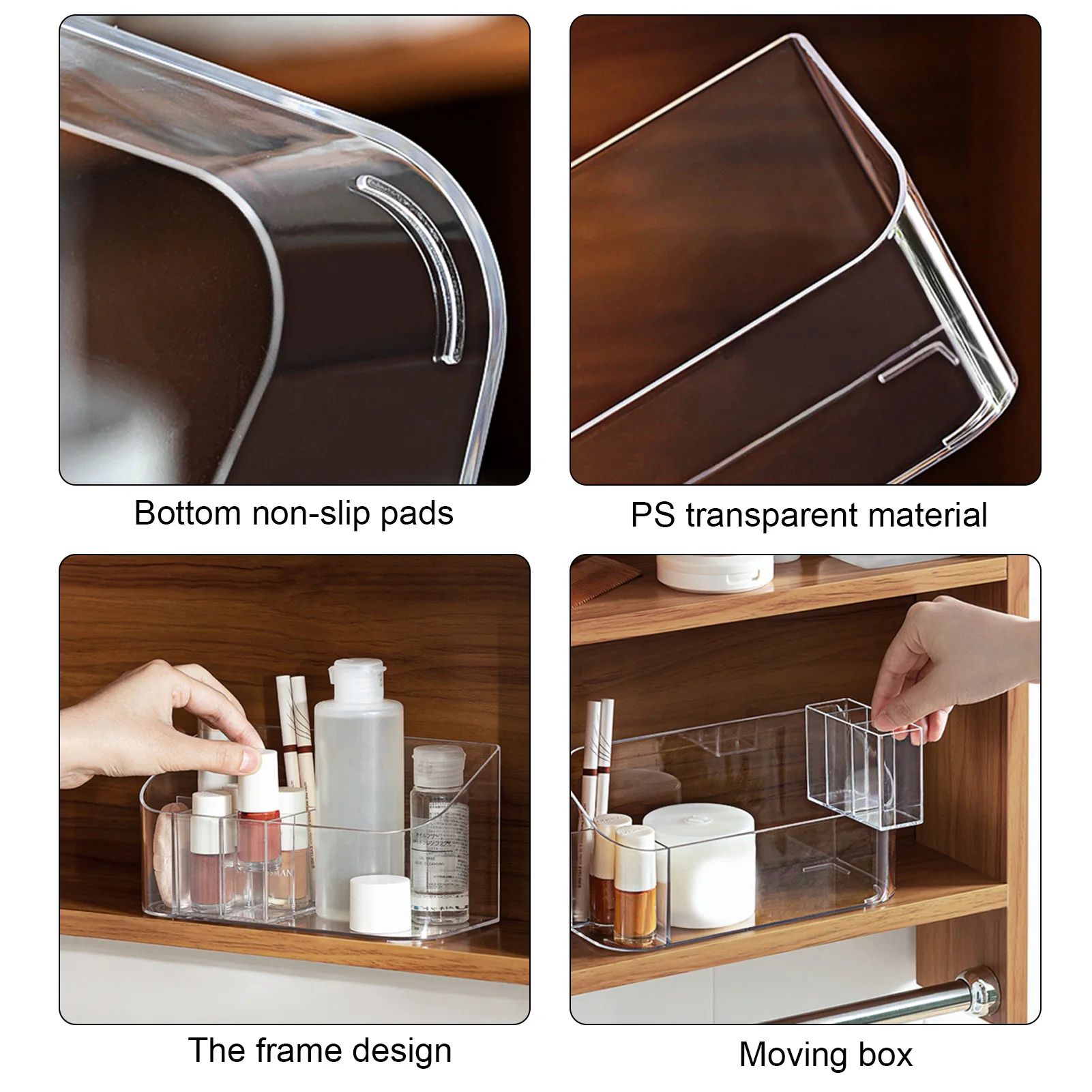 Ящики для хранения косметики ящик ювелирных изделий дизайнерский Настольный