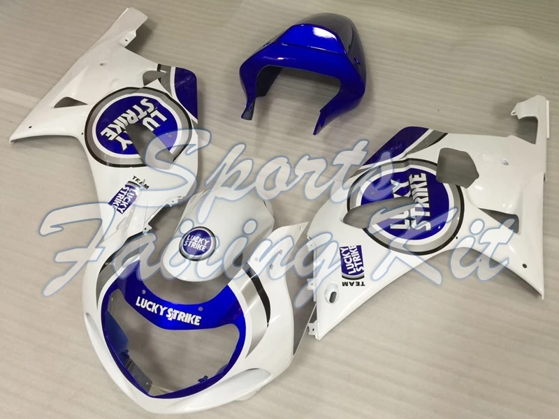 Набор для всего тела GSX R 600 750 1000 2000 2003 K1 2 белого и синего цвета GSXR600 GSXR750 GSXR1000 2002