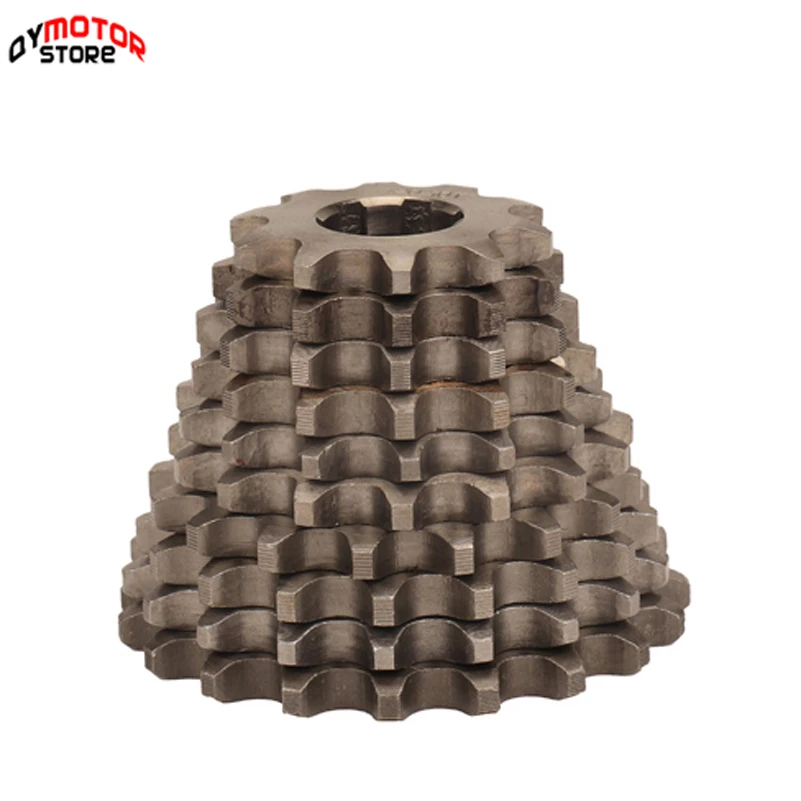 

Новый 420 цепь 16T/17T 17 мм 20 мм передний двигатель Звездочка Cog подходит для мотоцикла ATV Gokart 50cc 70cc 90cc 110c 125cc велосипед грязи