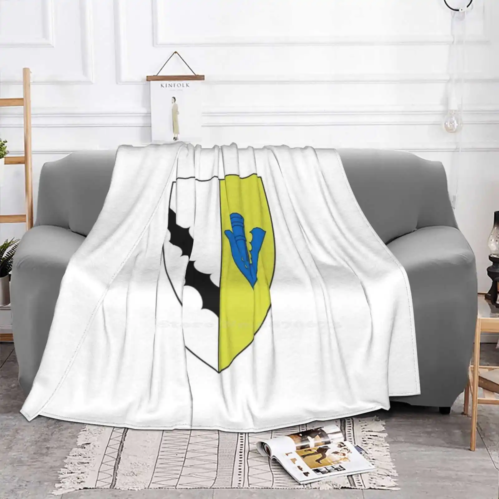 Модное смешное мягкое одеяло Sidney Sussex