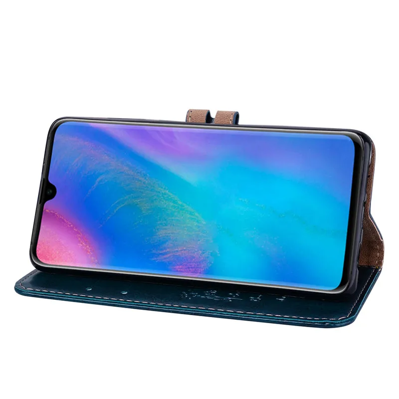 Роскошный кожаный чехол-кошелек для Huawei P30 Pro чехол с держателем карт флип-кейс Lite