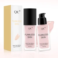 snow lady qic 30g nourishing foundation solution concealer light thin oil dry skin isolation liquid foundation cosmetics