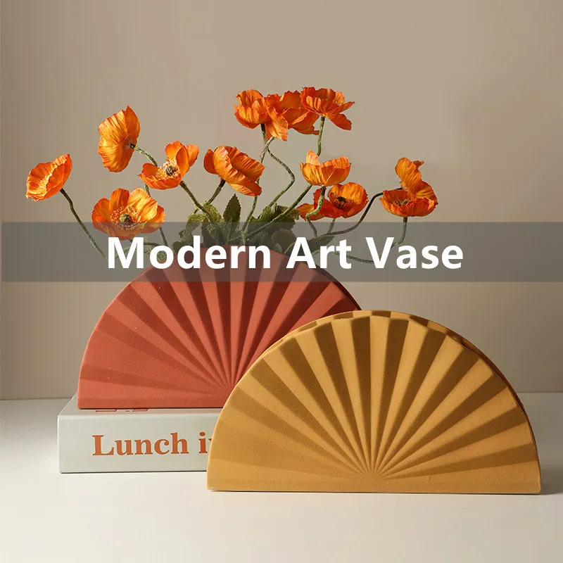 

Современная керамическая ваза, скандинавские художественные фарфоровые украшения, дизайн оригами, настольная мебель, украшение для дома, В...