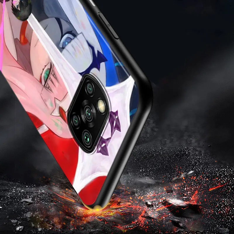zero two darling in the franxx for xiaomi poco x3 nfc m2 x2 f2 c3 m3 pocophone f1 pro mi play mix 3 a2 a1 6 5 lite phone case free global shipping