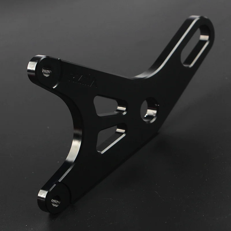 Motorcycle CNC rear brake system adapter bracket for 84mm calipers mounted on 220mm discs Honda Yamaha scooters |