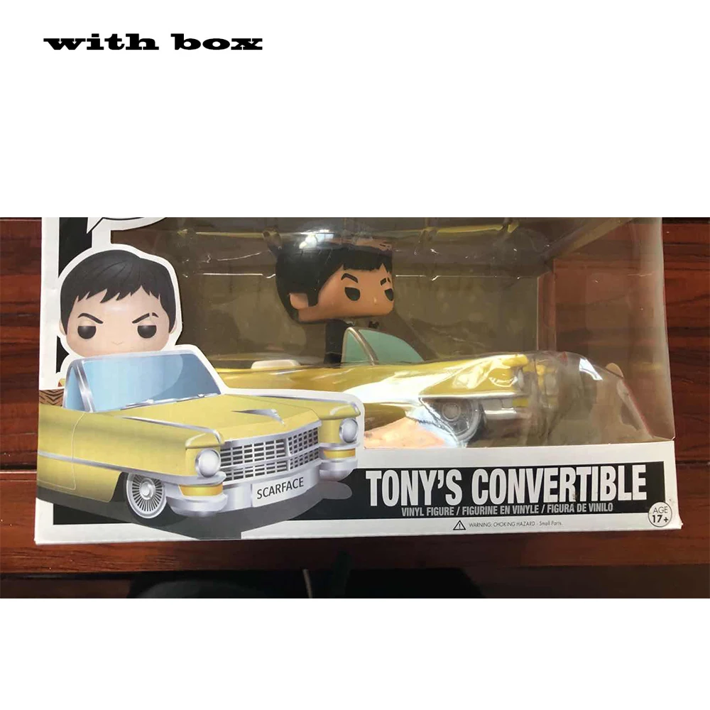 

NEW SCARFACE TONY'S CONVERTIBLE 03 with box Figure POP Toys Collection model toy for children
